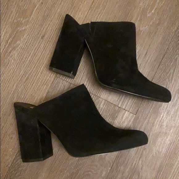 steve madden block heel mules